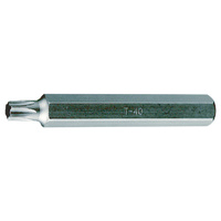 Teng 10mm Hex Dr. TX40 Cr-V Bit / 75mm L