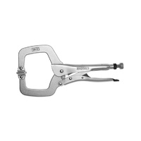 Teng 6" C-Clamp Locking Plier (NP) W/Swivel Pad