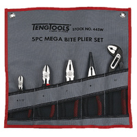 Teng Mega Bite Plier Set, 5Pce