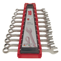 Teng Combination Spanner Set, Metric, 10Pce, 8mm-19mm