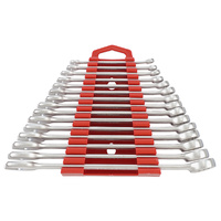 Teng Combination Spanner Set, Metric, 15Pce, 5.5mm-19mm