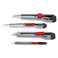 Teng 4Pce Snap-Off Blade Box Knife Set