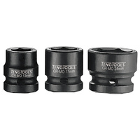Teng 1/2" Dr. Stubby Impact Socket 24mm DIN
