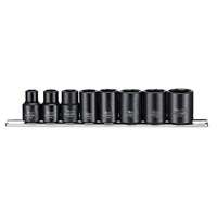 Teng 8Pce 3/8" Dr. Reg Impact Socket Set 8-19mm