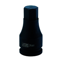 Teng 3/4" Dr. Hex Bit Impact Socket 22mm DIN
