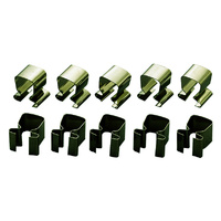 Teng 10Pce 1/4" Dr. Clips For Socket Rails