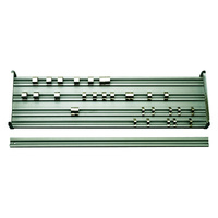Teng 33Pce 450mm 4-Track Clip Rail Tray W/Clips