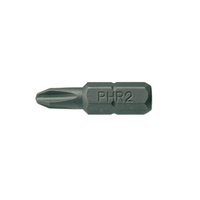 Teng 100Pce 1/4" Hex PH#2 Grabber Bit