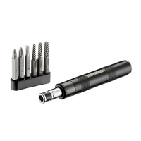 Teng 7Pce 1/4" Dr. Impact Driver Set