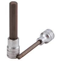 Teng 1/2" Dr. Bit Socket Hex 10mm X 175mm (L)