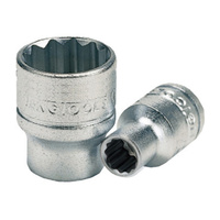 Teng 1/4" Dr. Socket 5/16" 12Pt