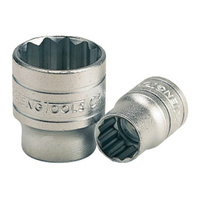 Teng 3/8" Dr. Socket 12mm 12Pt