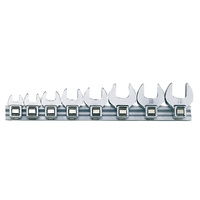 Teng 8Pce mm Crowfoot Wrench Set 10-19mm