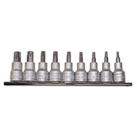 Teng 9Pce 3/8" Dr. TPX Bit Socket Set 10-50