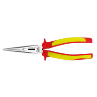 Teng 200mm 8" 1000V VDE Long Nose Plier Bent