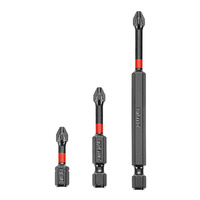 Teng 1Pce 1/4" PZ#1 Impact Screwdriver Bit 50mm