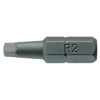 Teng 3Pce 1/4" Hex ROB#1 Bit X 25mm (L)
