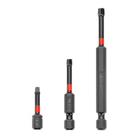Teng 1Pce 1/4" ROB#1 Impact Screwdriver Bit 89mm