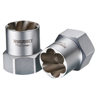 Teng 3/8" Dr. Stud Extractor Socket. 12mm
