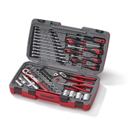 Teng 68Pce 1/2" Dr. Metric Socket & Tool Set 12PNT