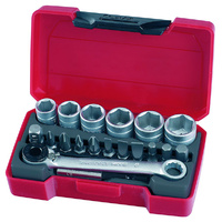 Teng 19Pce 1/4" Dr. Tool Set