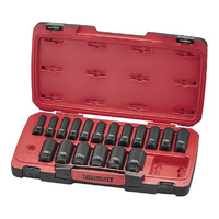 Teng 22Pce 1/2" Dr. mm Deep Impact Socket Set 6-PNT