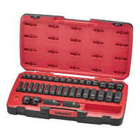 Teng 40Pce 1/2" Dr. mm Reg. Impact Socket Set 6-PNT