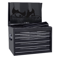 Teng 26" Pro Full Depth Top Box, 5 Drawers, Black