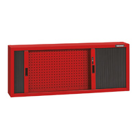 Teng 72" Wall Cabinet, 1800mm, Concentina Doors, Red