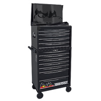 Teng 338Pce 26" 12 Drawer Stack Tool Kit, Metric & Imperial, EVA Trays, Black