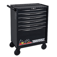 Teng 6-Dr. 8-Series Roller Cabinet - Black**