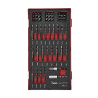 Teng 50Pce Impact Bits Set - TEA-TRAY
