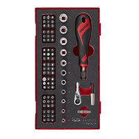 Teng 78Pce Bits Driver Set - TEA-TRAY