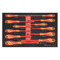 Teng 12Pce Screwdriver Set Insulated