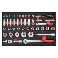 Teng 44Pc Socket Set 1/4" And 1/2" Drive