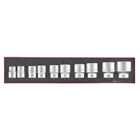 Teng 10Pce 3/4" Dr. Socket Set 22-50mm -TEX-TRAY