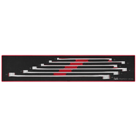 Teng 6Pce Long Ring Spanner Set - TEX-TRAY