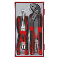 Teng 4Pce MB TPR Grip Plier Set - TC-TRAY