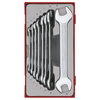 Teng 8Pce Dbl Open-End Spanner Set 6-22mm - TC-TRAY