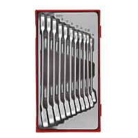 Teng 11Pce Rev. Ratchet Combination Spanner Set 8-19mm - TC-TRAY