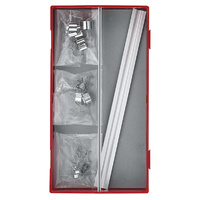 Teng 32Pce Socket Clip Rail Set 1/4-3/8-1/2" - TC-TRAY