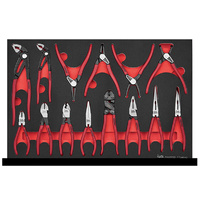 Teng 14Pce Plier Set Vinyl Grip Q (EVA)