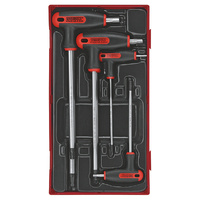 Teng 7Pce T-Handle AF Hex Driver Set - TC-TRAY