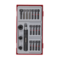 Teng 19Pce 1/4" Dr. Impact Driver Set - TC-TRAY