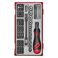 Teng 84Pce MD Bits & Socket Set - TC-TRAY