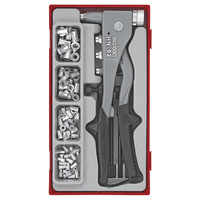 Teng 81Pce H/Duty Nut Rivet Set W/ Nutserts - TC-TRAY