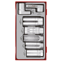 Teng 7Pce 3/8&1/2" Dr. Specialist Socket Set-TC-TRAY