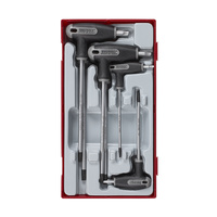 Teng 7Pce T-Handle Torx/TPX Set 10-40 - TC-TRAY