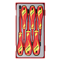Teng 6Pce MD 1000V VDE Screwdriver Set (Rbd) - TC-TRAY