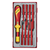 Teng 9Pce 1000V VDE Torque Screwdriver - TC-TRAY